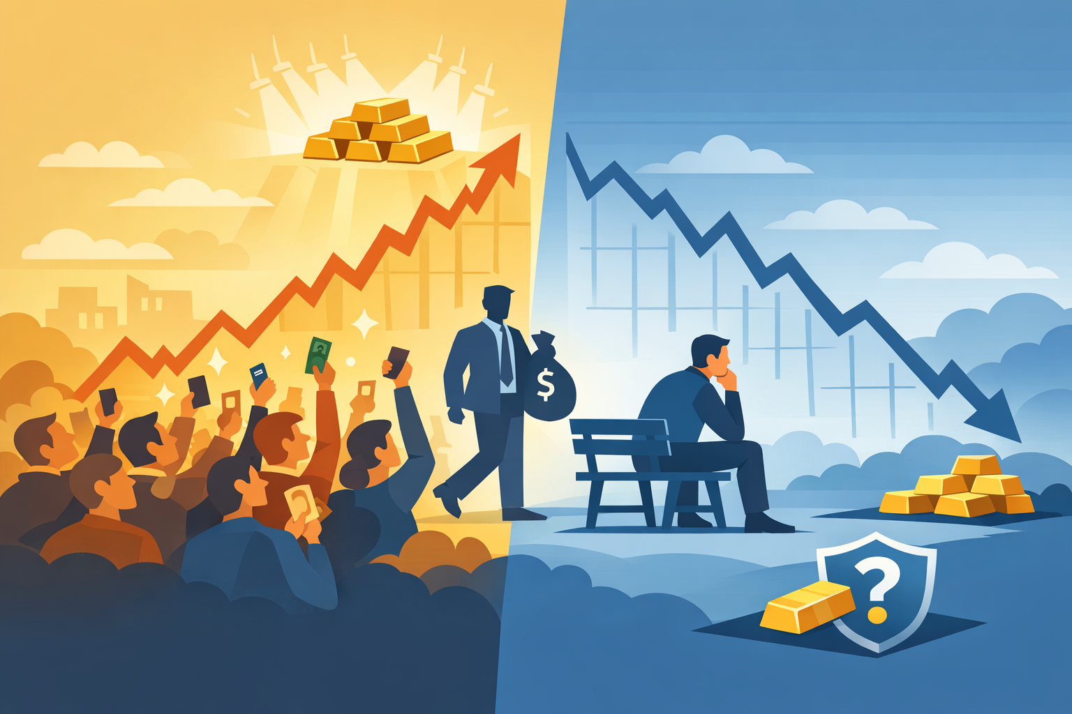 Vàng có phải là kênh trú ẩn tốt? - Những Sai Lầm Phổ Biến Nhà Đầu Tư Cá Nhân Thường Mắc Khi Mua Vàng Là Gì? — Từ Điểm Vào Sai Đến Chi Phí Cơ Hội Bị Bỏ Qua